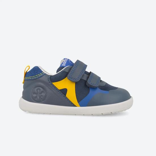 Zapatillas barefoot Bebé Biomecanics 261168B Grises Cierre adherente