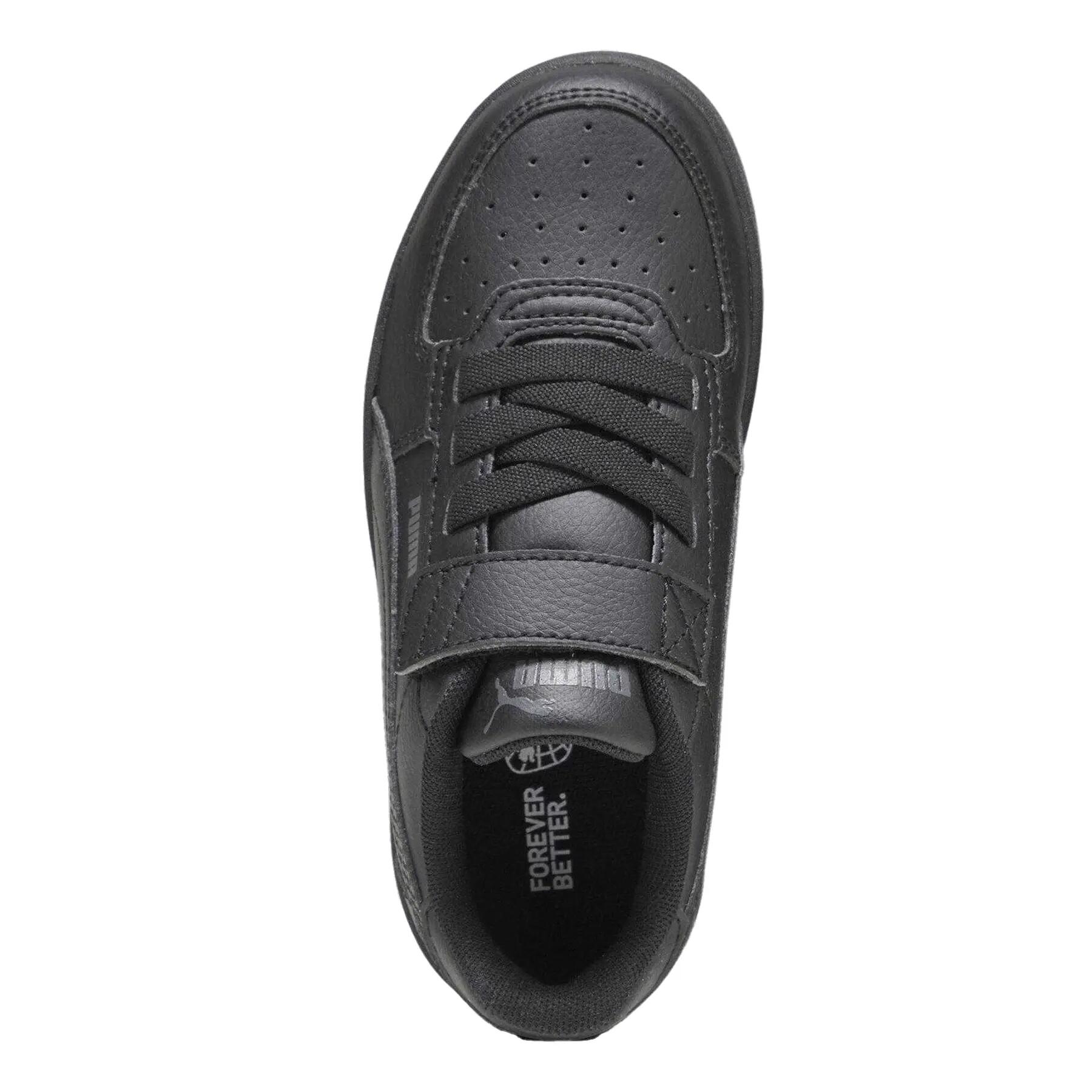 "Caven 2.0" Logo Sneaker für Kinder Schwarz 4/6