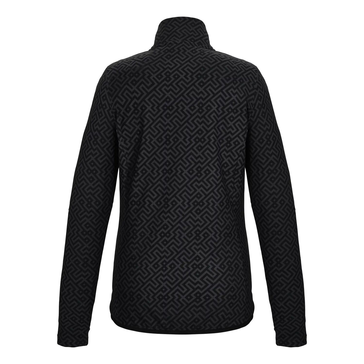 Damen Powerstretch Shirt Powerstretchshirt mit Stehkragen 2/2