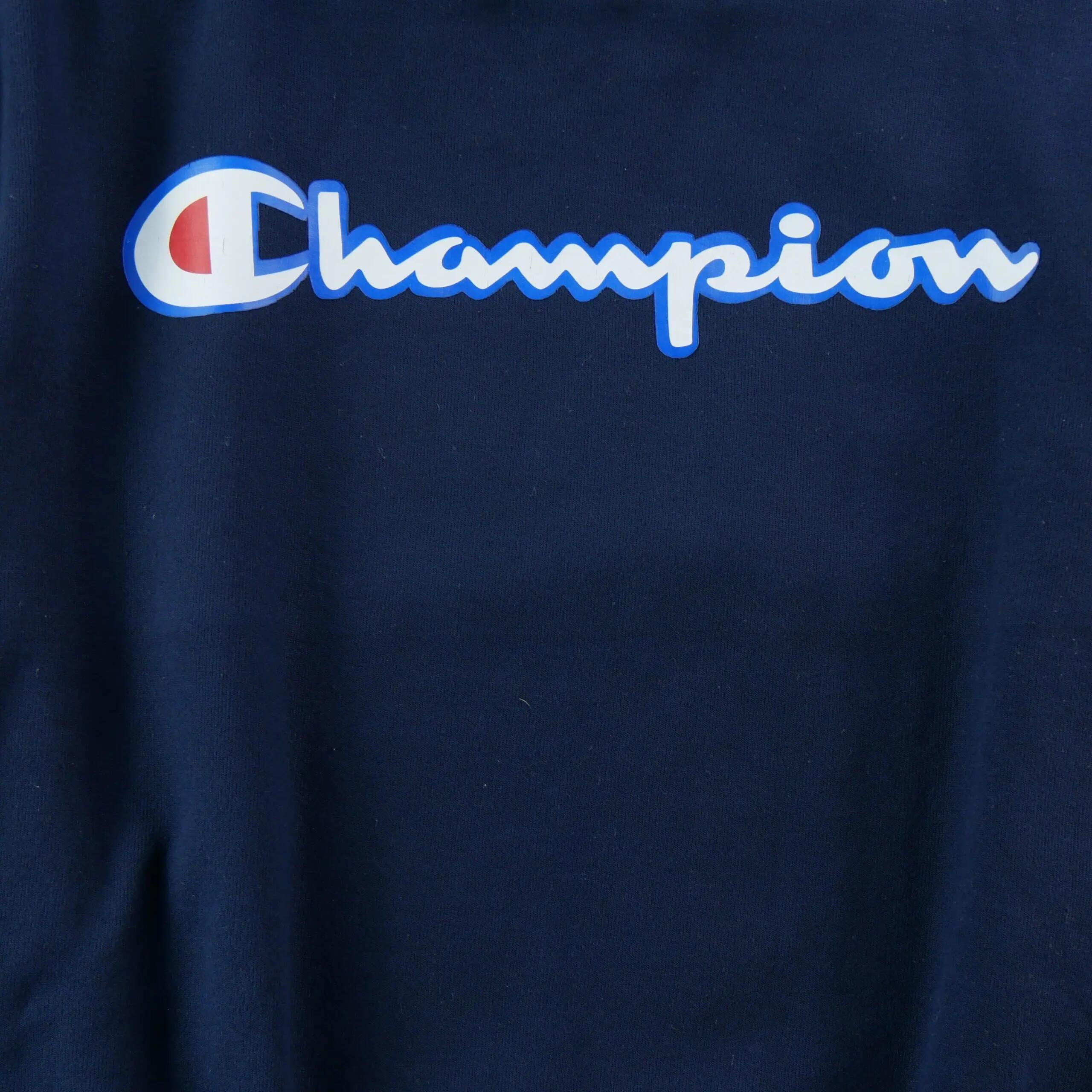 Segunda Vida - Sudadera Hombre Script Logo Marina - Muy Bueno 3/6