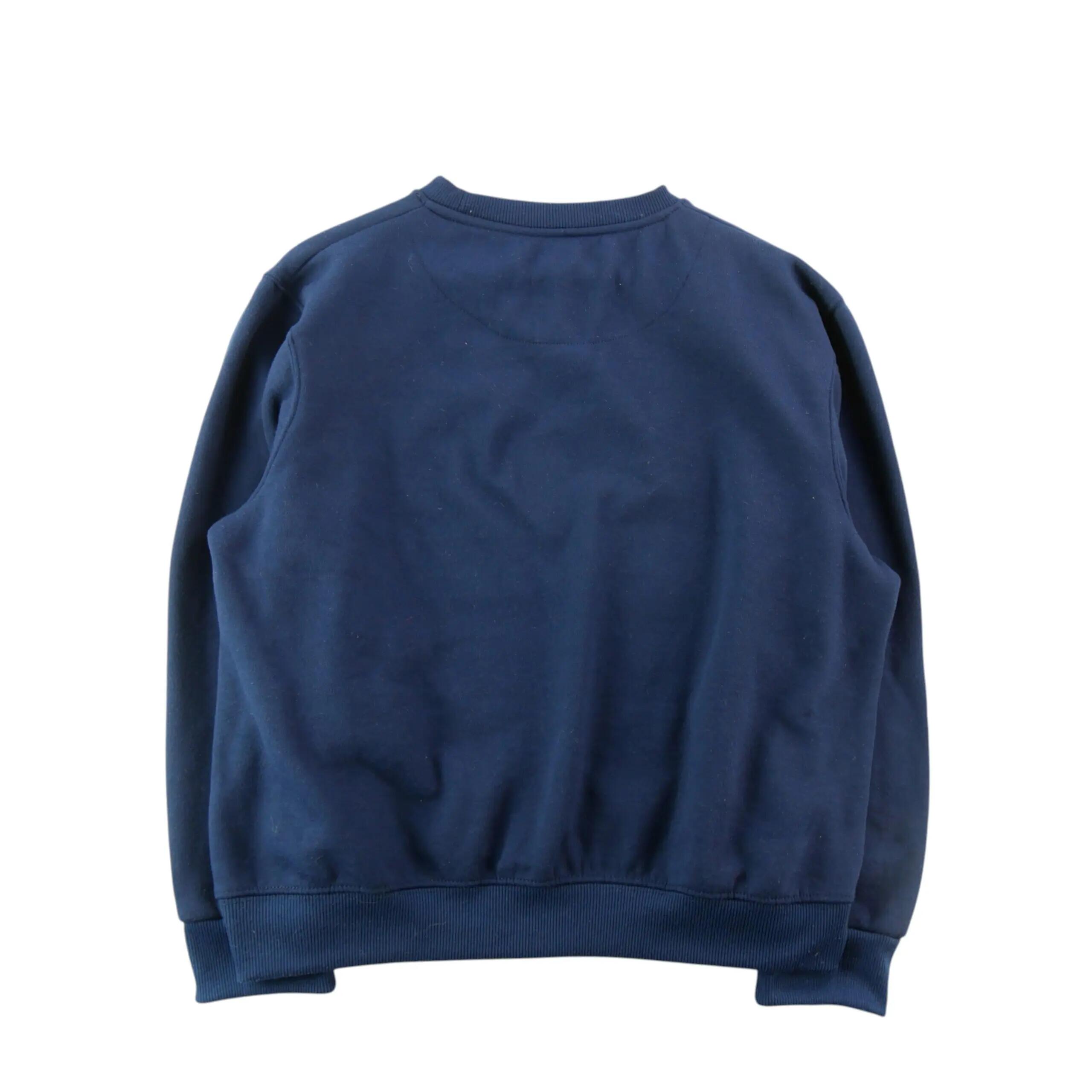 Segunda Vida - Sudadera Hombre Script Logo Marina - Muy Bueno 2/6