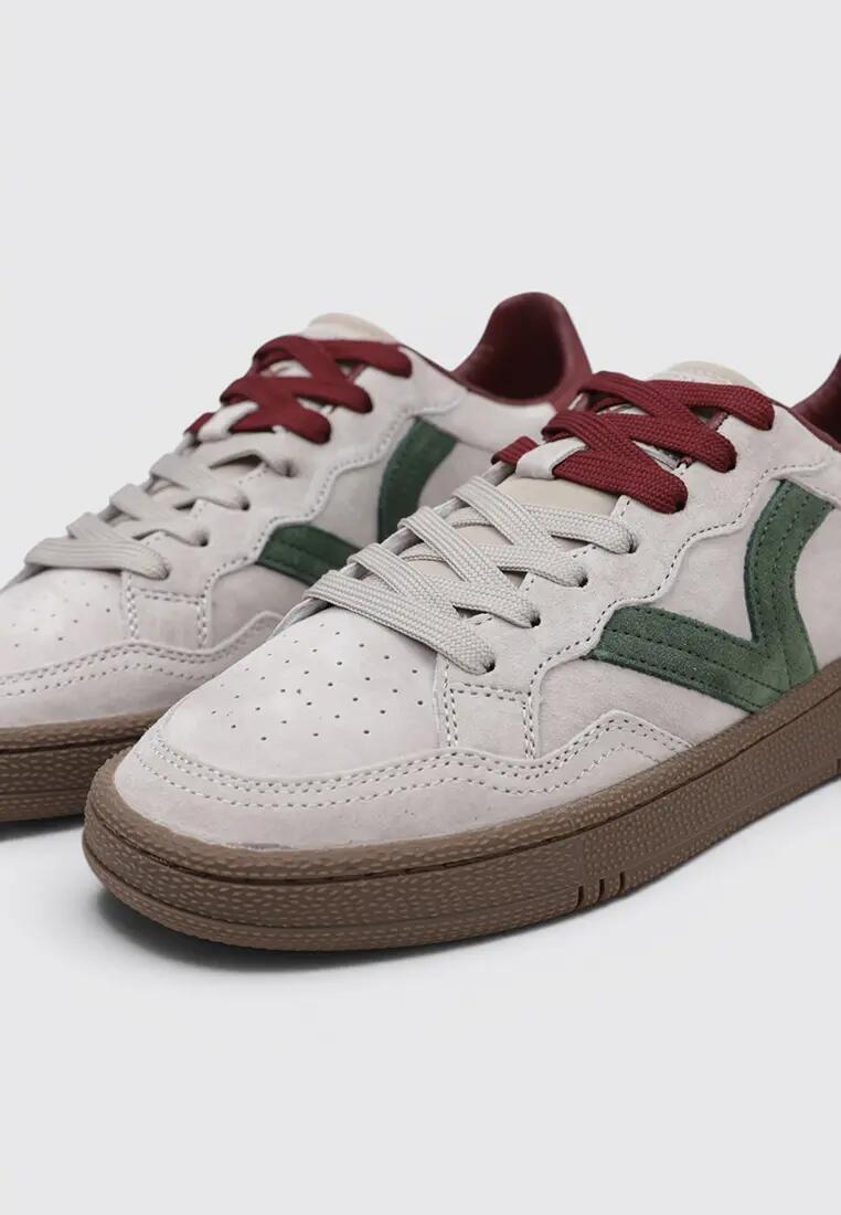Zapatillas deportivas bajas - Hombre - Serraje - SMASH-SUEDE - Gris 3/5