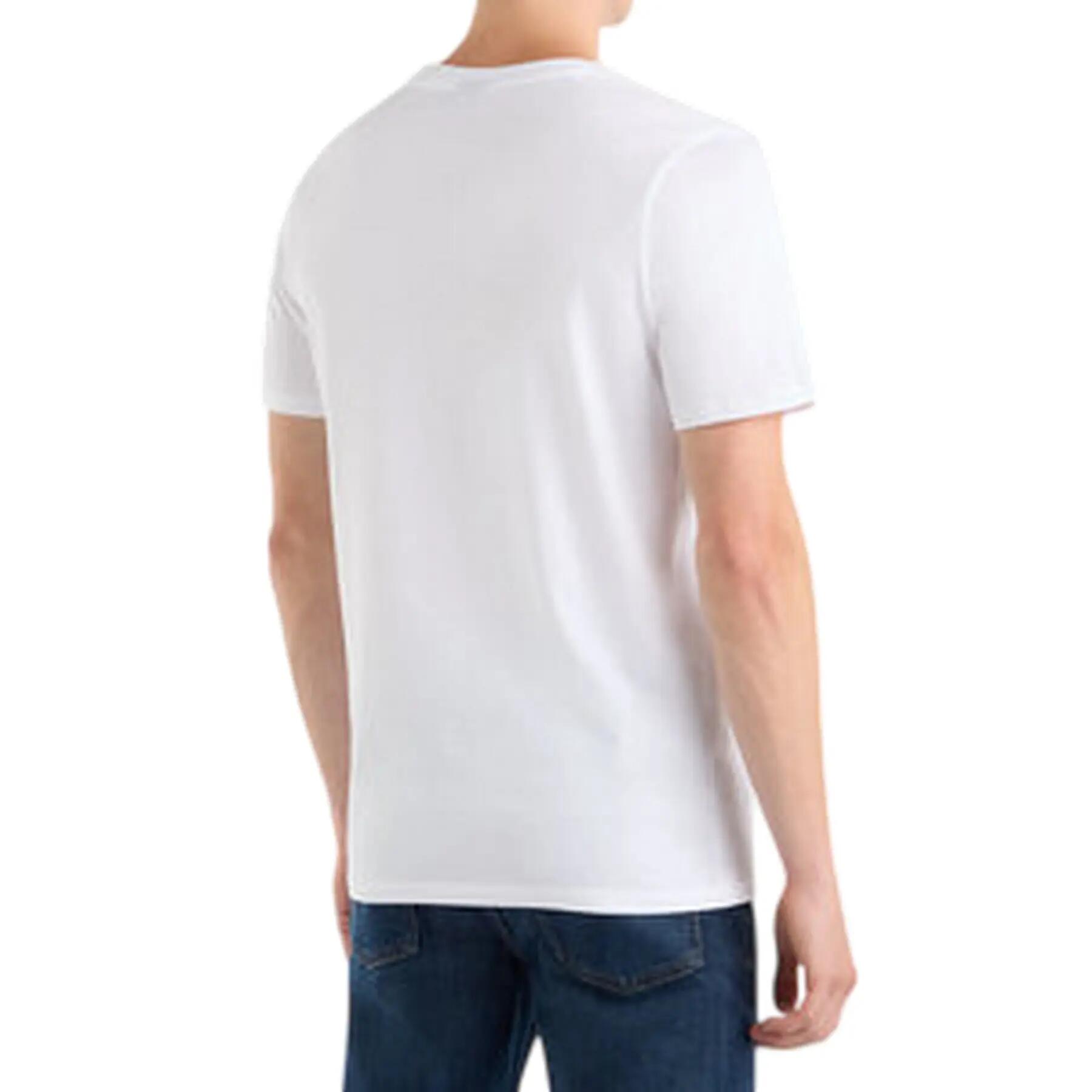 Tshirt Motif/style Gros Logo Enfant (Blanc) 2/4