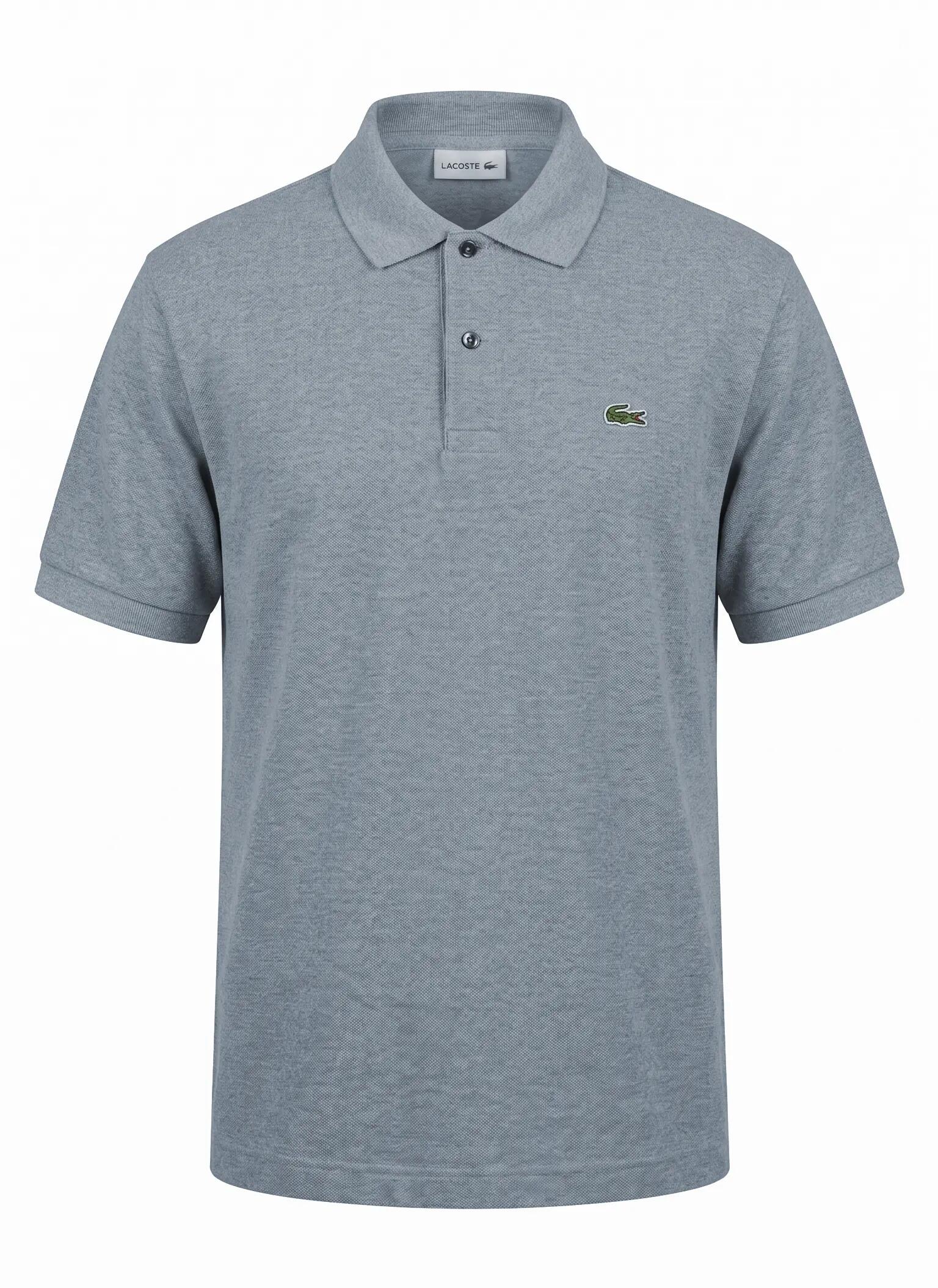 Koszulka męska Lacoste Polo niebieska polówka o klasycznym kroju 1/4