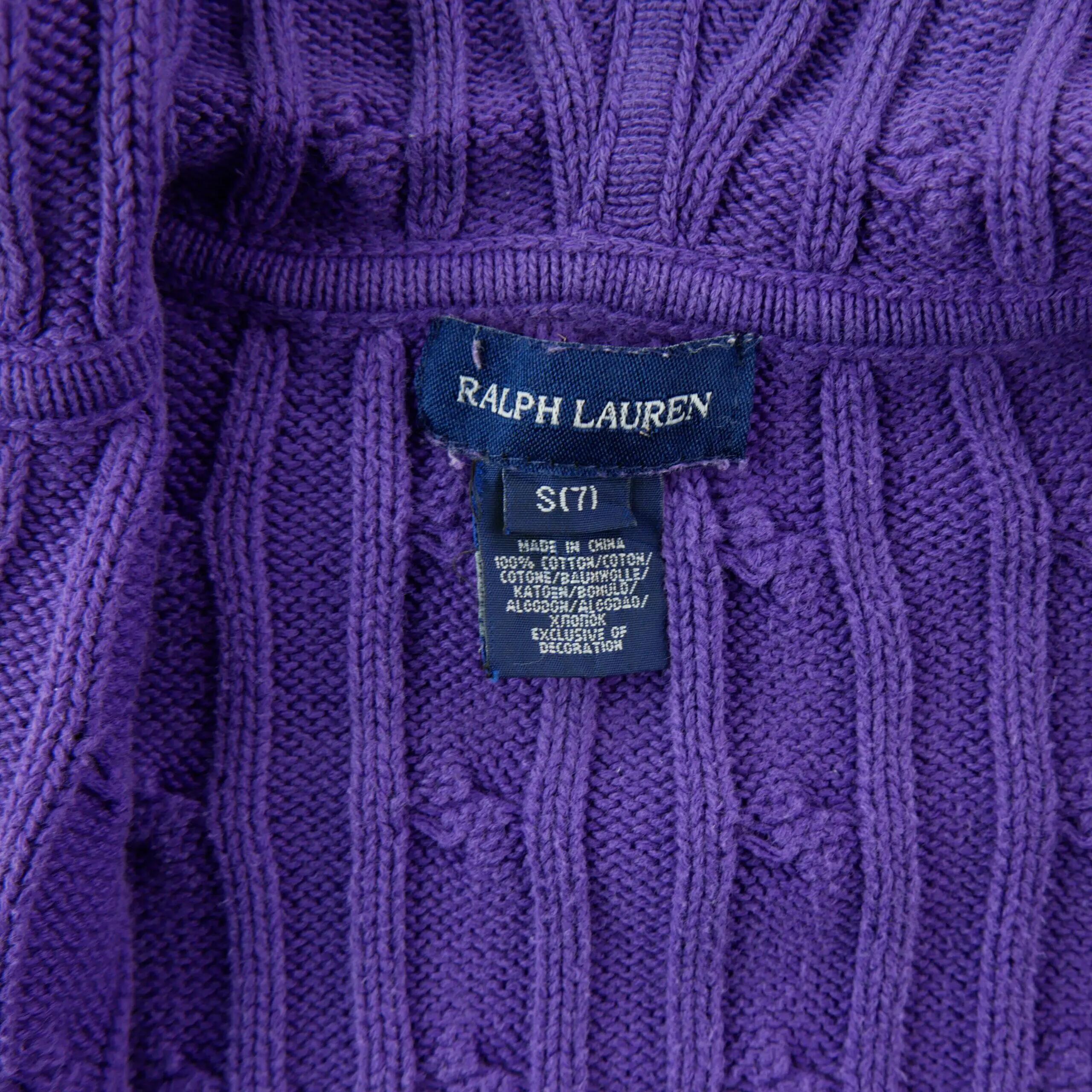 Seconde vie - Gilets Fille Maille torsadée Capuche - Excellent 6/7