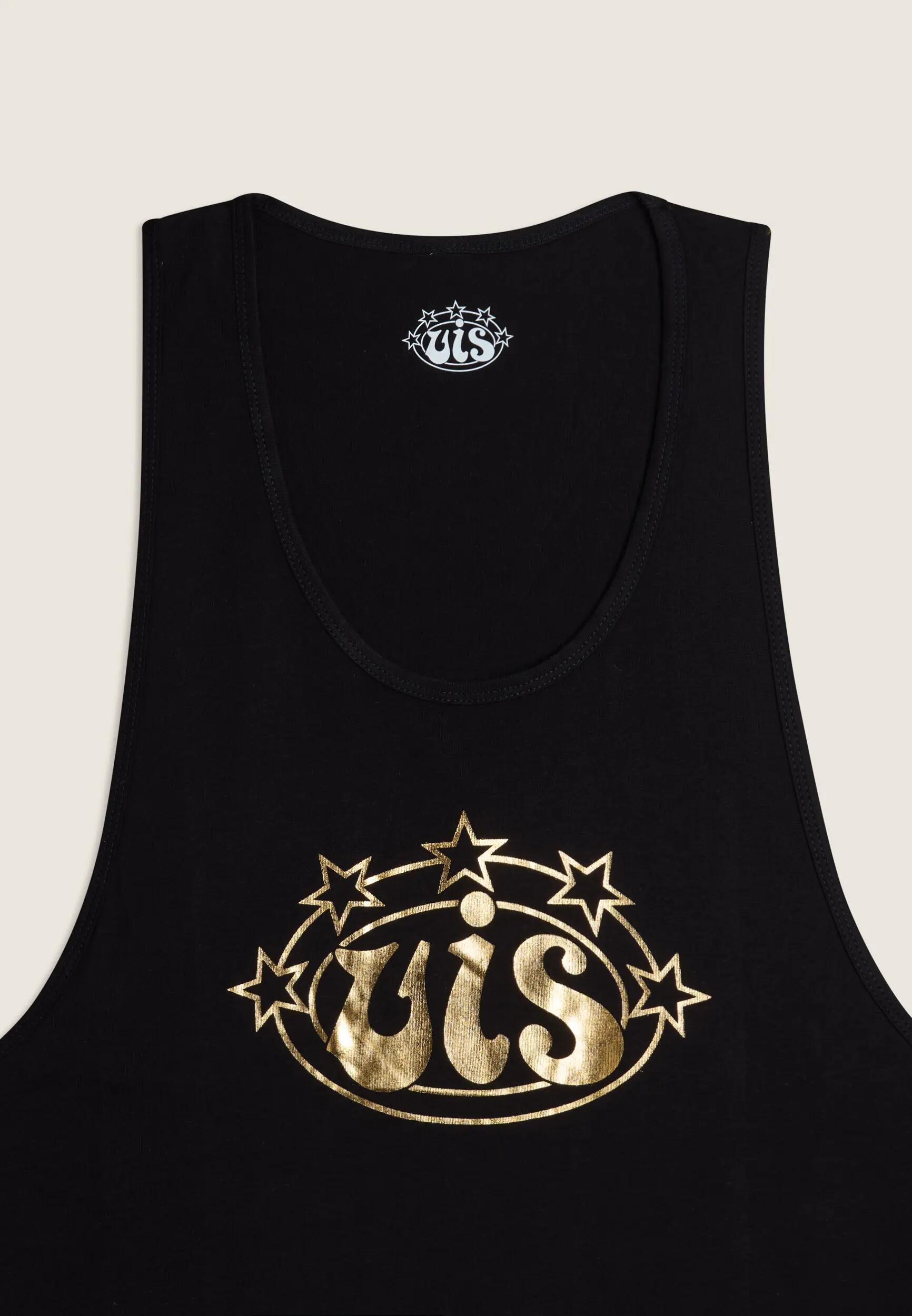 Canotta Uomo in Cotone Stile Boxe VIS Logo Argento 3/3
