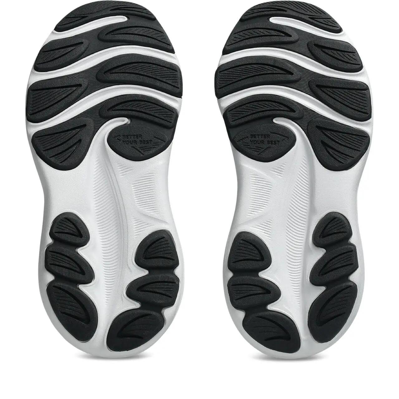 Calcado De Corrida Crianças, Unissex - ASICS Contend 10 PS - Black/Sun Coral 6/8