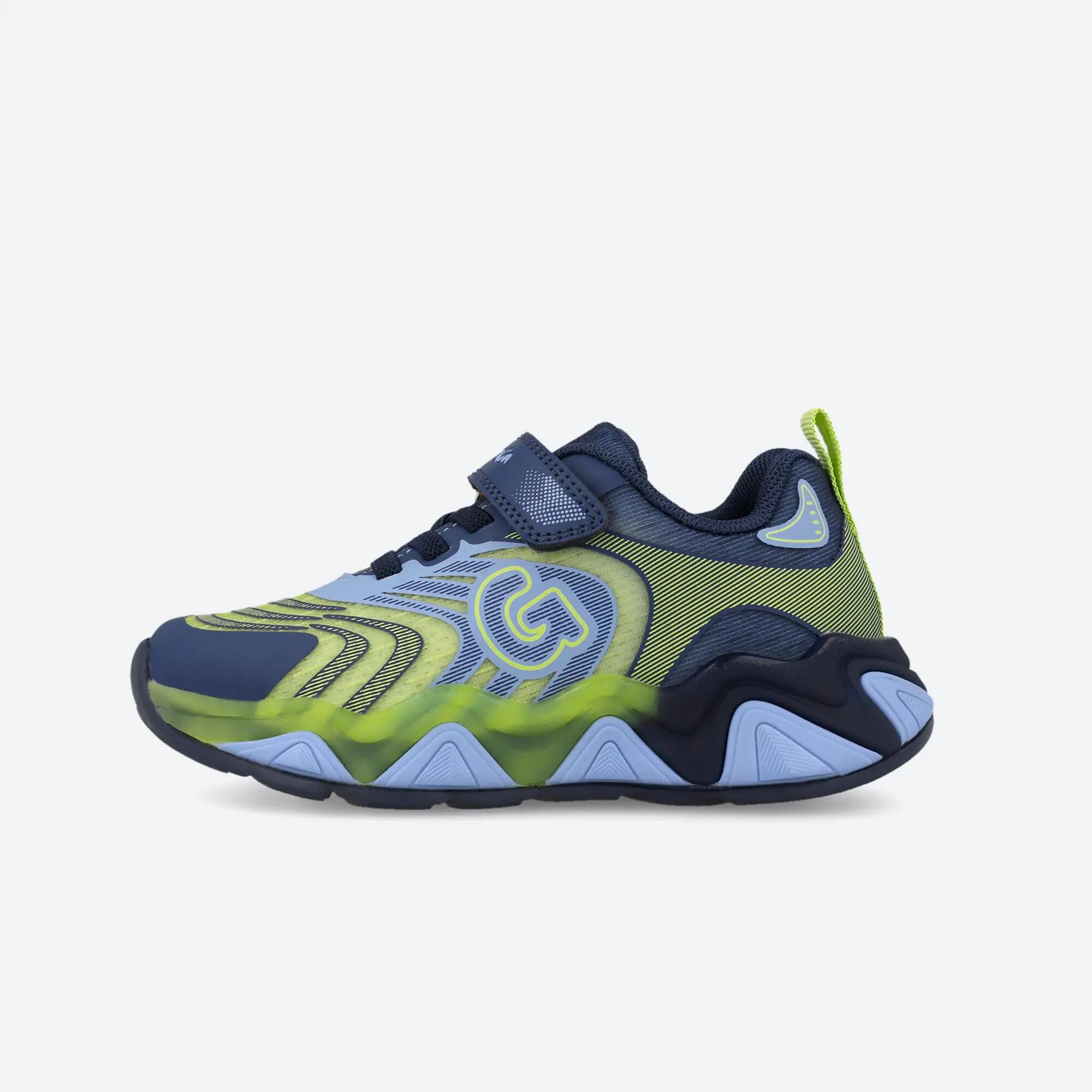 Zapatillas deportivas  Niño Garvalín 261805A Azul / Verde Cierre adherente 5/7
