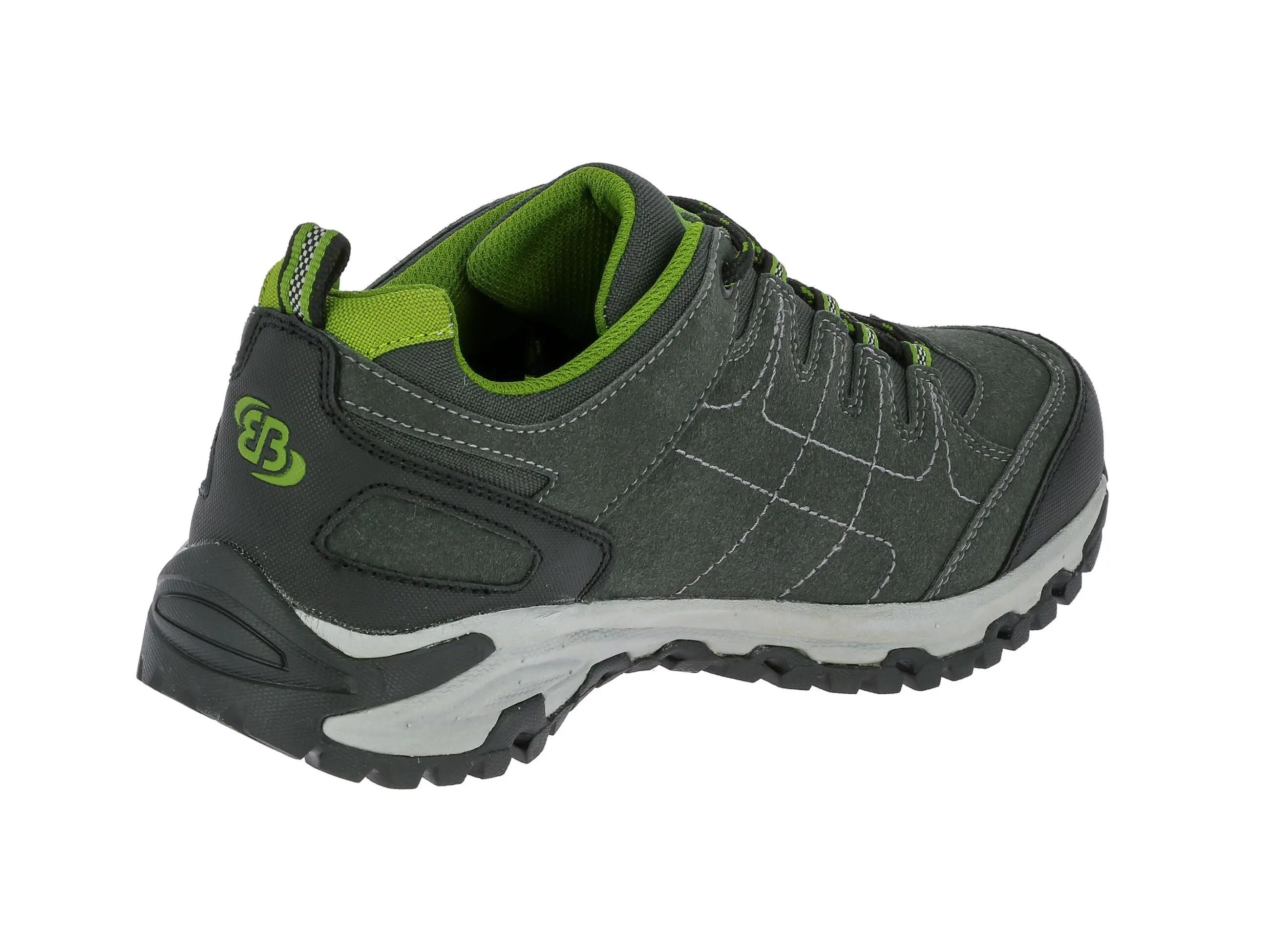 Brütting Mount Shasta Low scarpa outdoor, impermeabile, suola Vibram 4/6