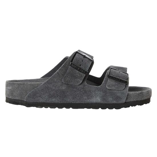 Arizona EXQ Leve" Sandalen für , Wildleder, Flach Damen Holzkohle