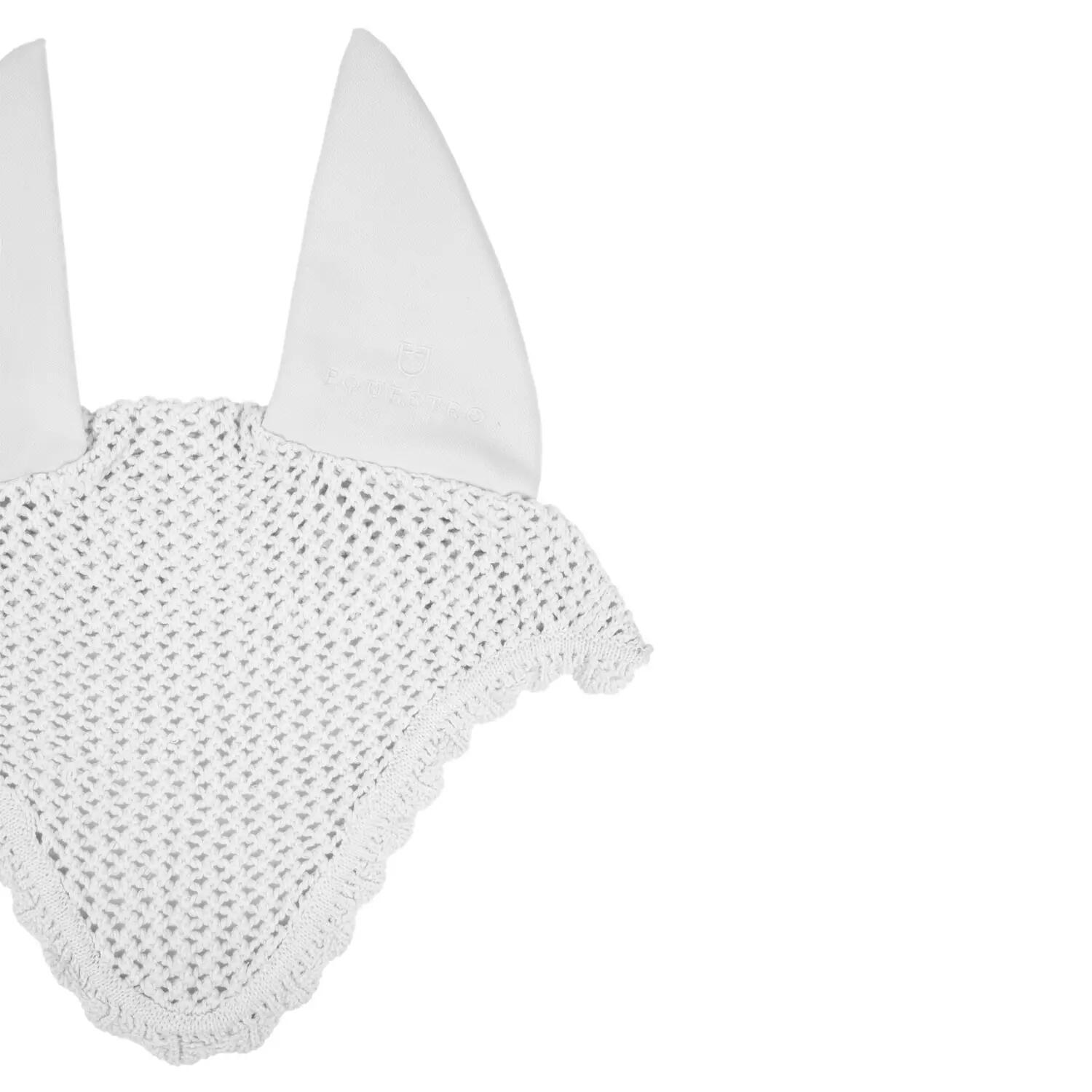 Cuffietta in maglia con orecchie elasticizzate 3/4