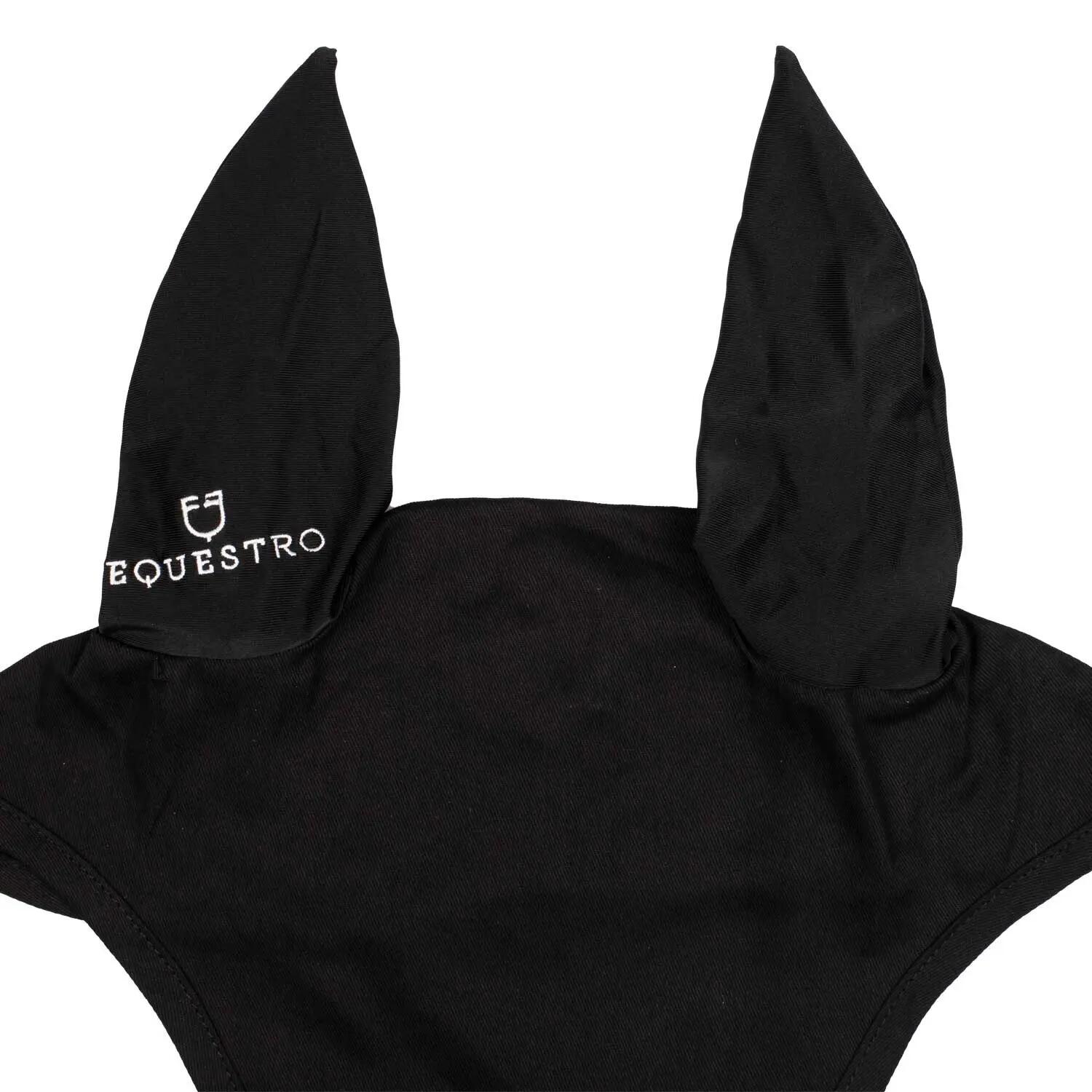Cuffietta in cotone con orecchie elasticizzate 2/4