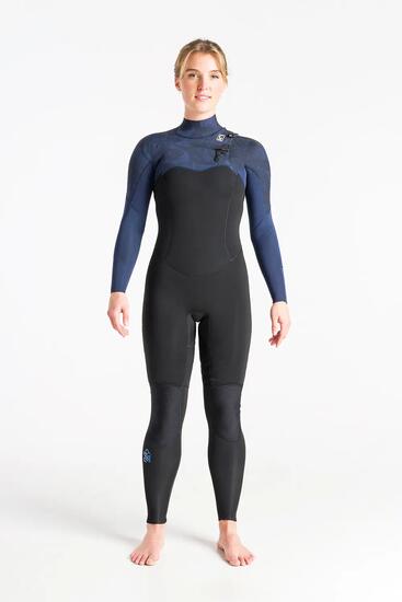 COMBINAISON FEMME C-SKINS SOLACE FRONT ZIP 4/3MM TAILLE US10/UK12
