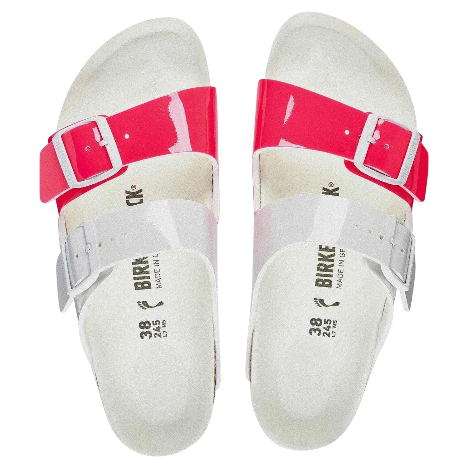 Womens/Ladies Arizona Split Vamp Flat Sandals (Multicoloured) 2/3