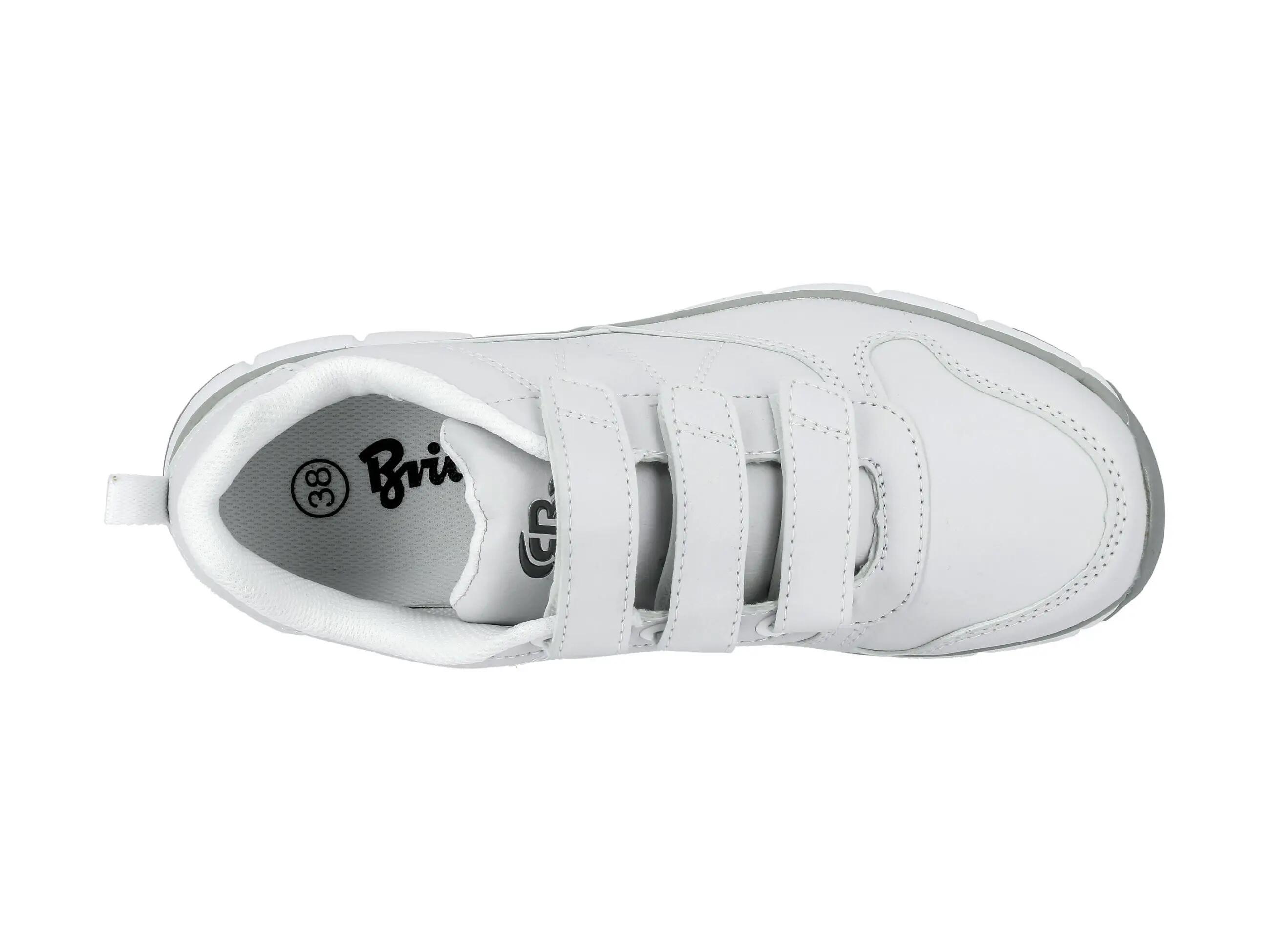 Wanderchue Brütting Classic Sport V weiss Velcro 5/6