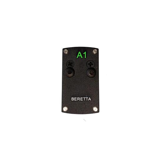 Professor Optiken Adapterplatte für Königssee 1x17x24 und 1x17x28 V2 -Beretta 92