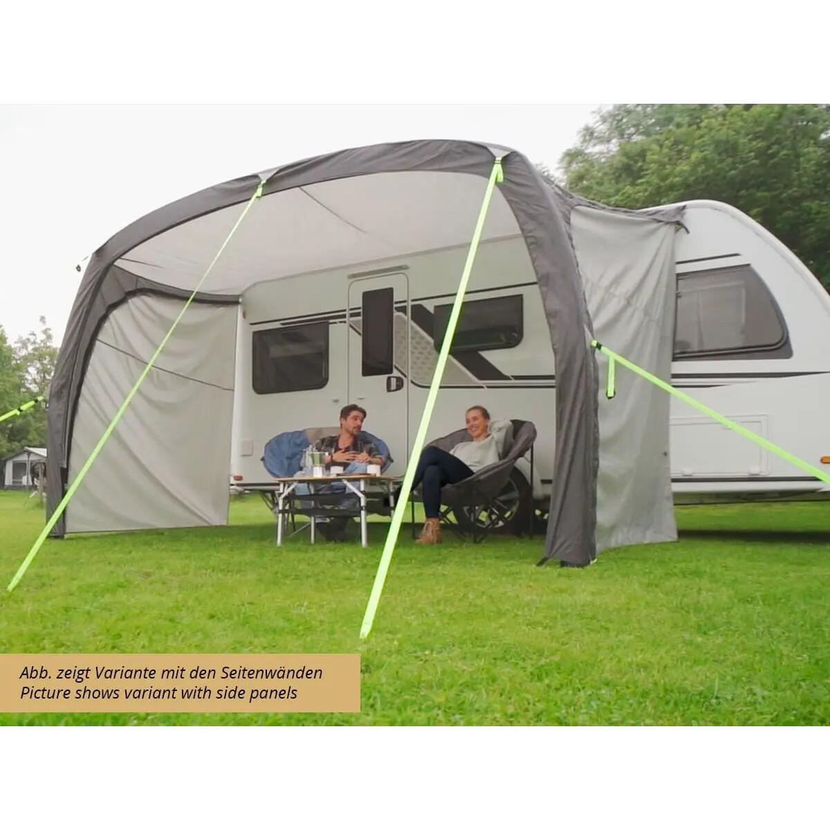 Gebraucht - Vorzelt Vika Air - aufblasbares Vordach - Caravan Tarp 6/12