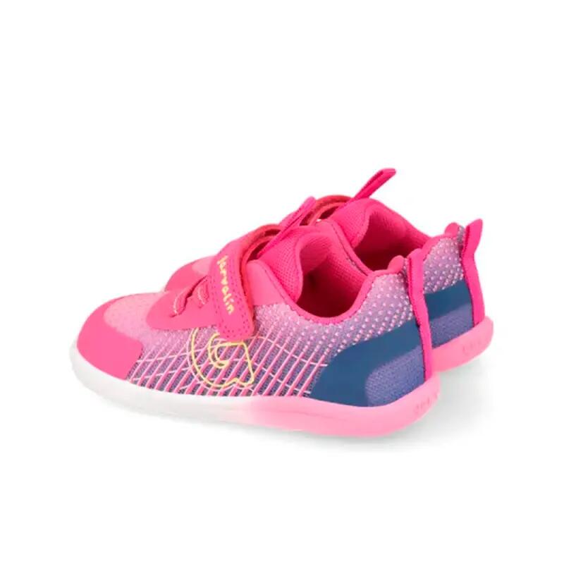 Zapatilla barefoot  Menino Garvalín 261326C Rosa Fecho Adesivo 3/6