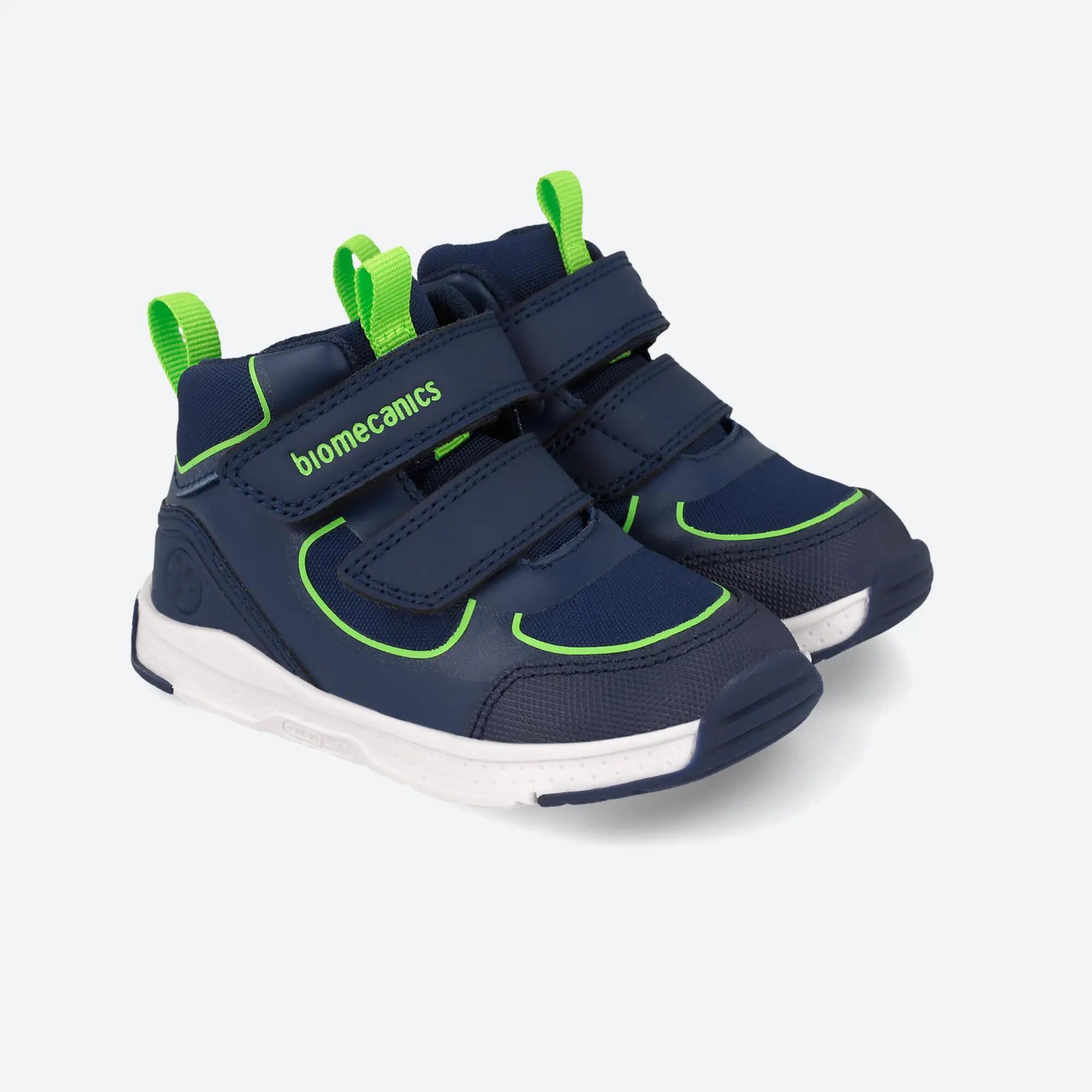 Botines deportivos barefoot Niños Biomecanics 261177A Azules Cierre adherente 2/5