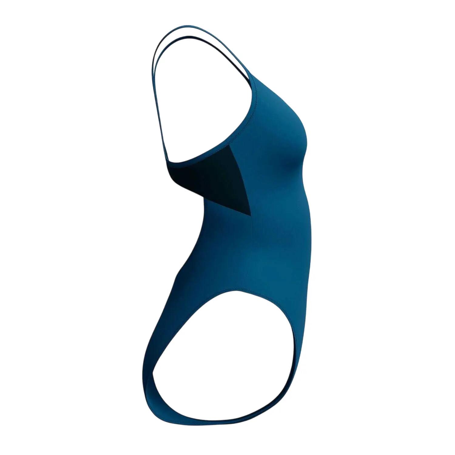 Costume Da Bagno Intero Semplice Vogatore Donna Speedo Verde 3/3