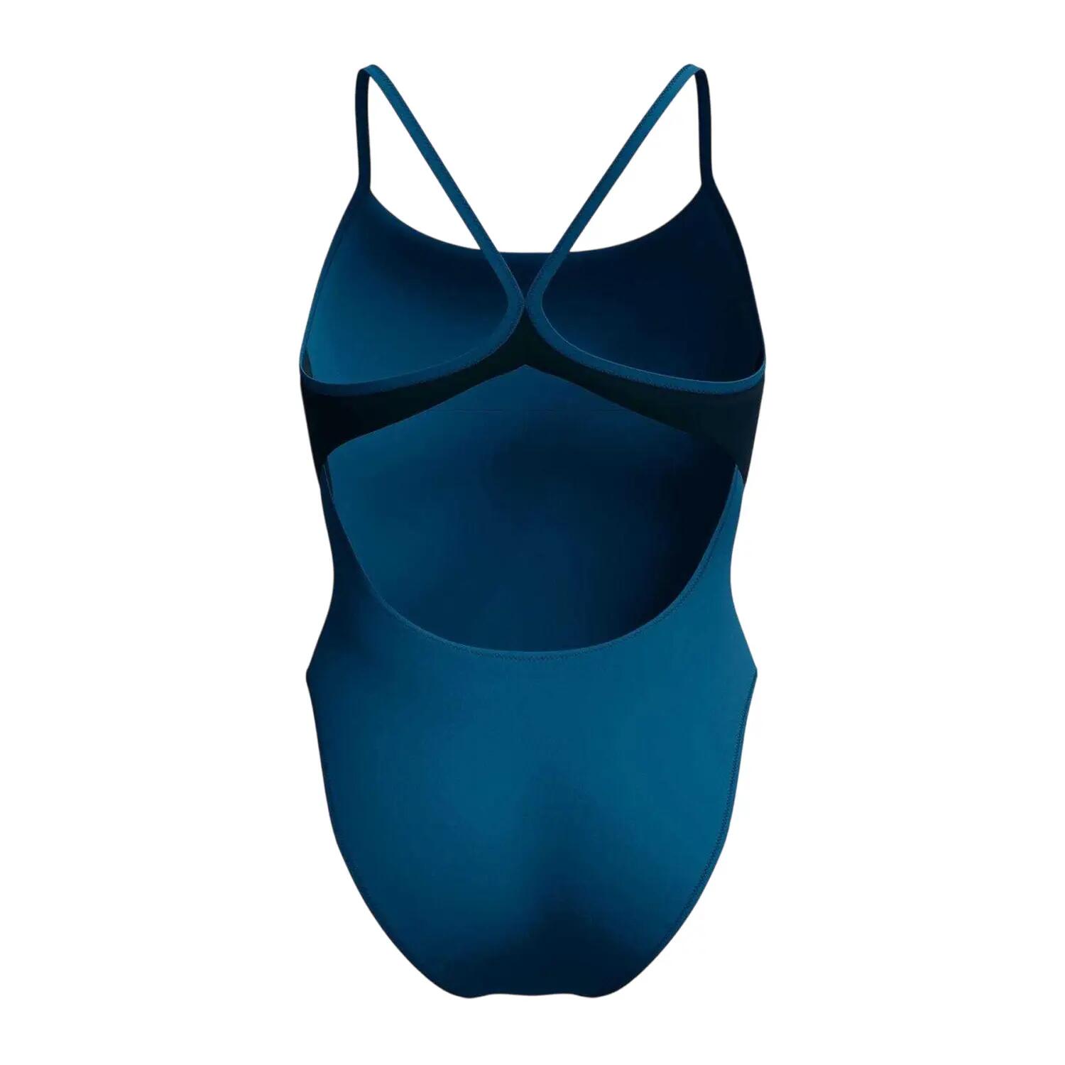 Costume Da Bagno Intero Semplice Vogatore Donna Speedo Verde 2/3