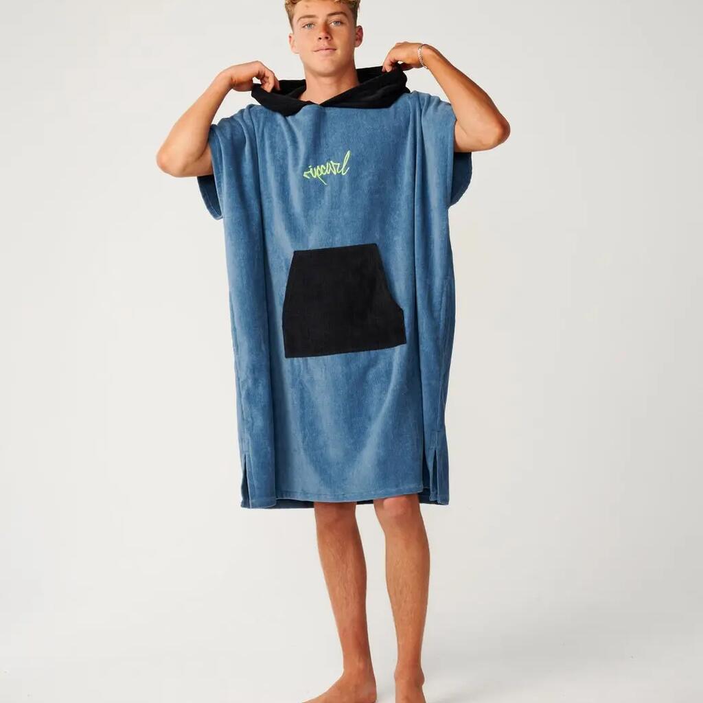 Surf poncho Men Logo - Bluefin