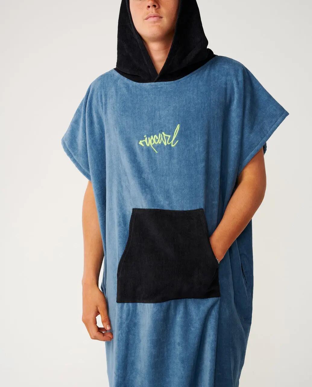 Surfponcho Heren Logo - Bluefin 6/6