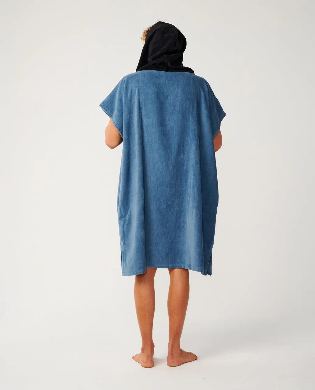 Surfponcho Heren Logo - Bluefin 3/6