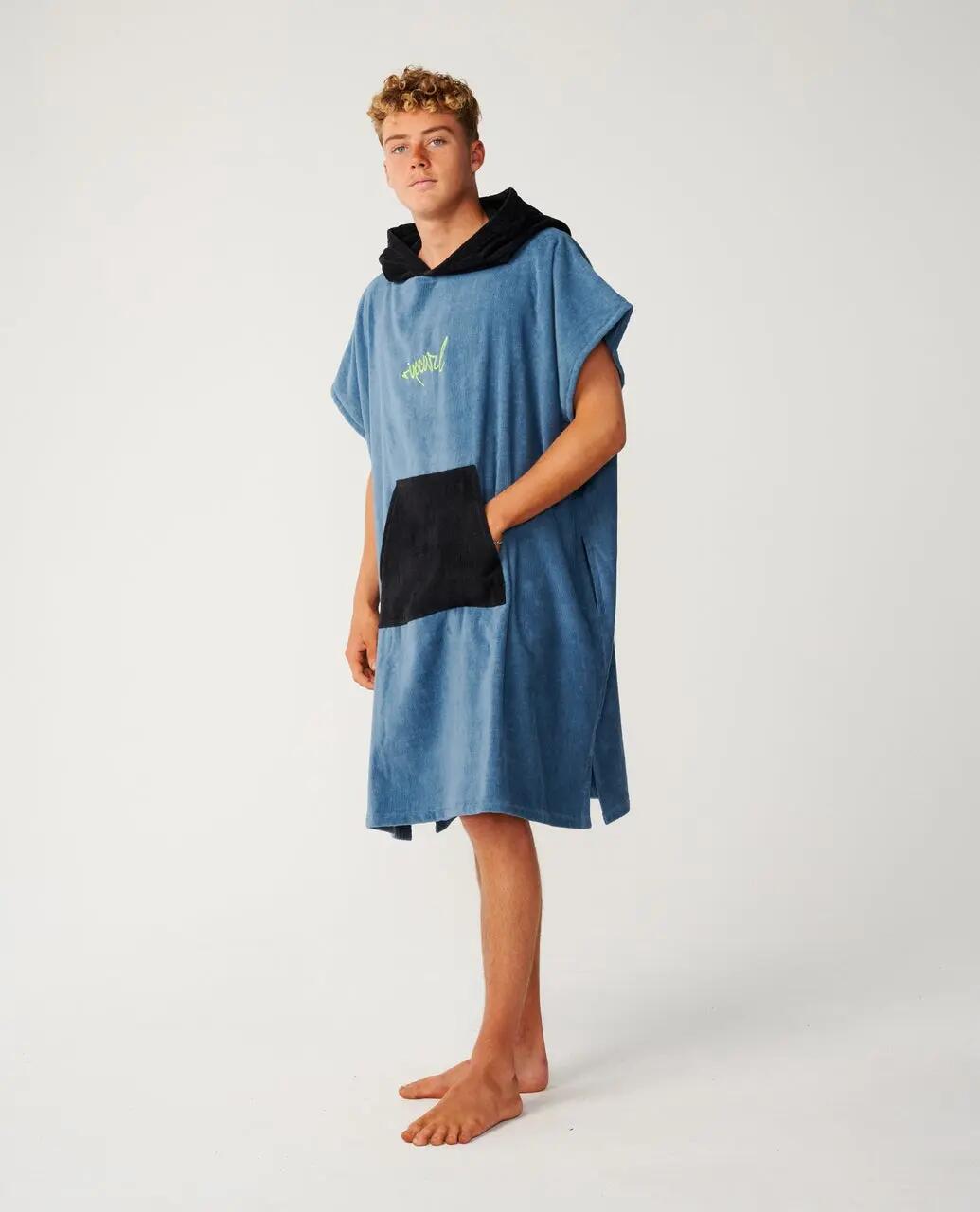 Surfponcho Heren Logo - Bluefin 2/6