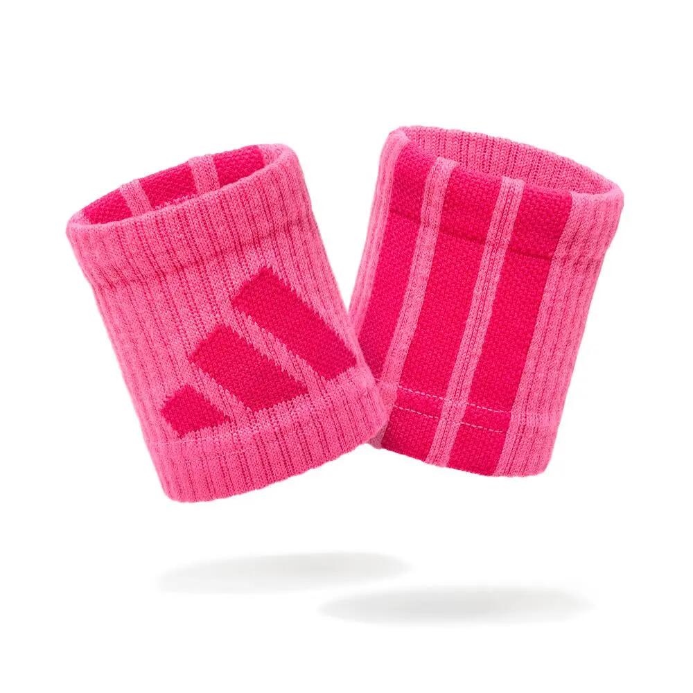 Opaski na nadgarstki adidas - Wrist Protectors - 8cm - Pink 2/5