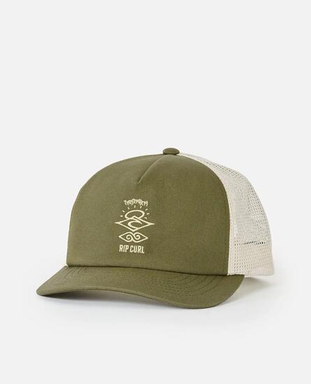 Trucker-Cap Herren Search Icon Canvas - Dark Olive