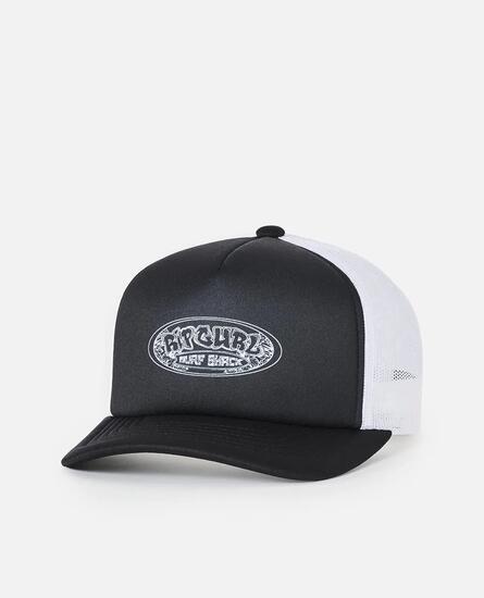 Casquette trucker Garçon Sessions Foam - Washed Black