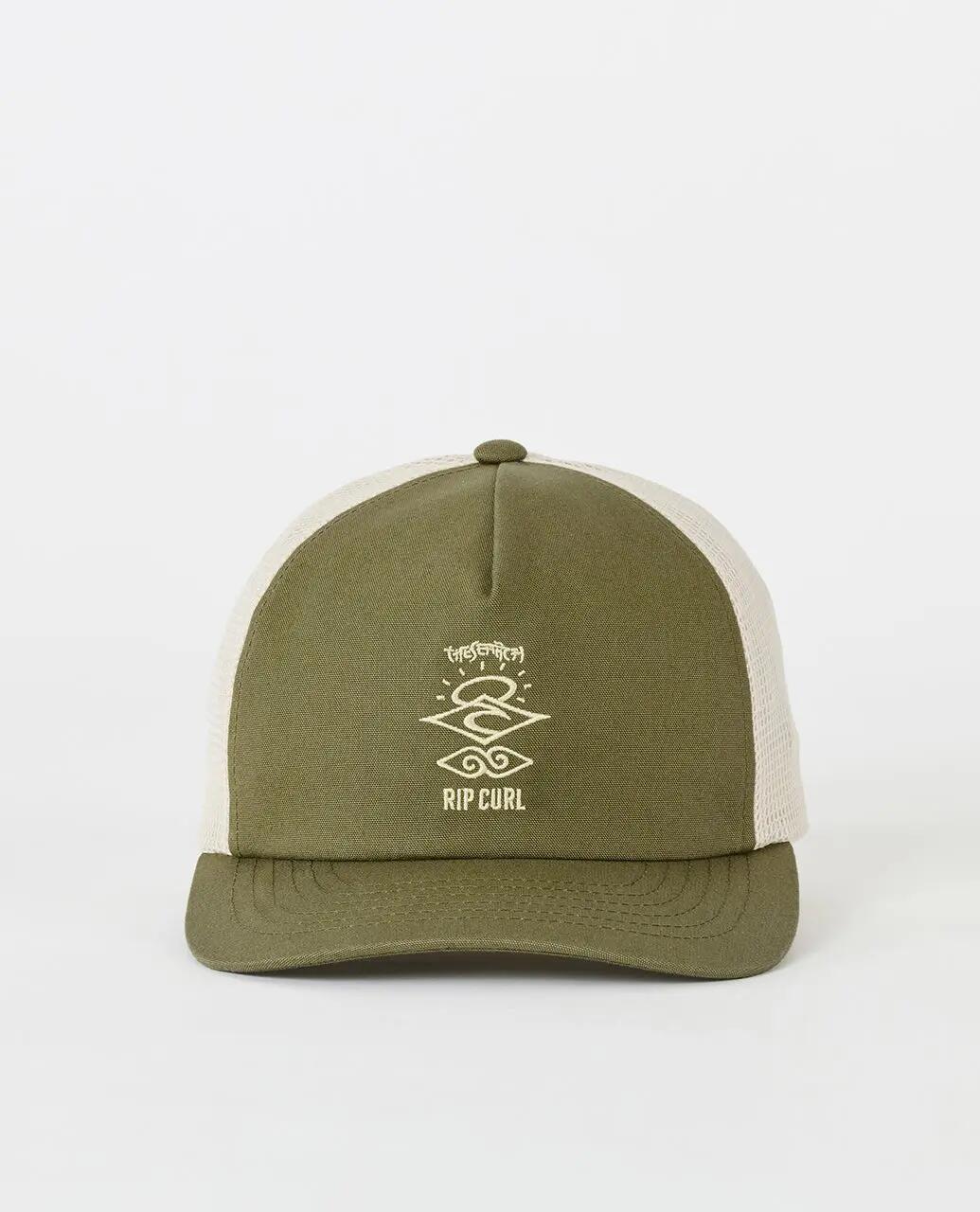 Trucker-Cap Herren Search Icon Canvas - Dark Olive 2/3