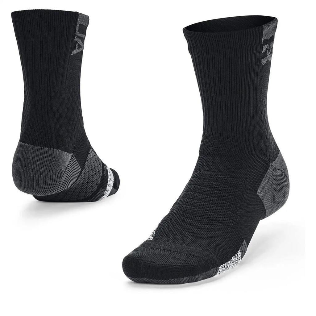 Unisex Adult Playmaker High Cut Socks (Black)