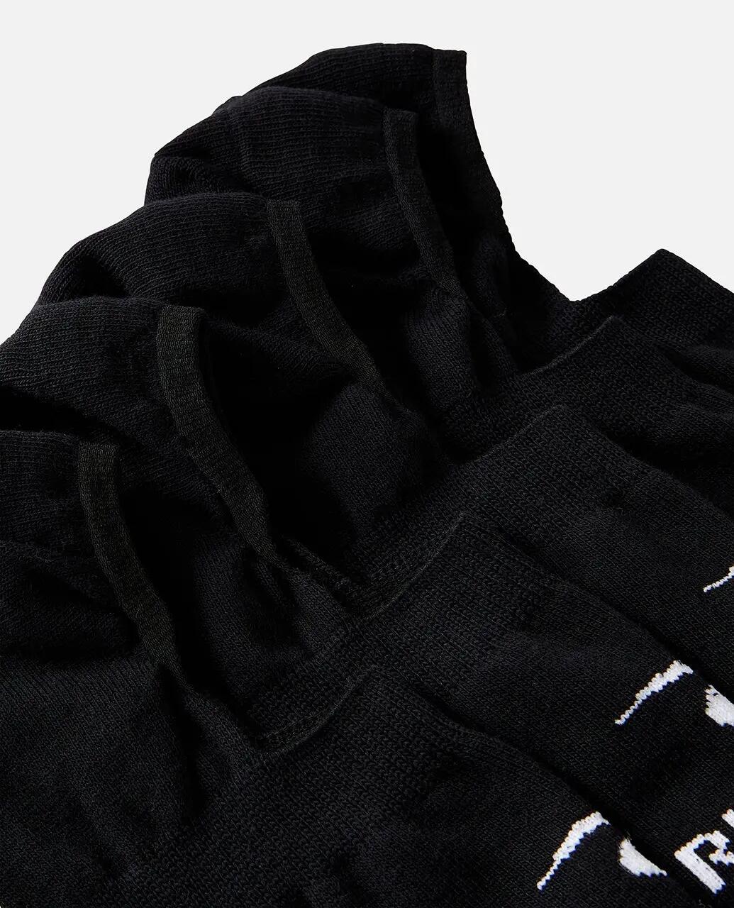 Meias Homem invisíveis pack de 5 - Black 4/4