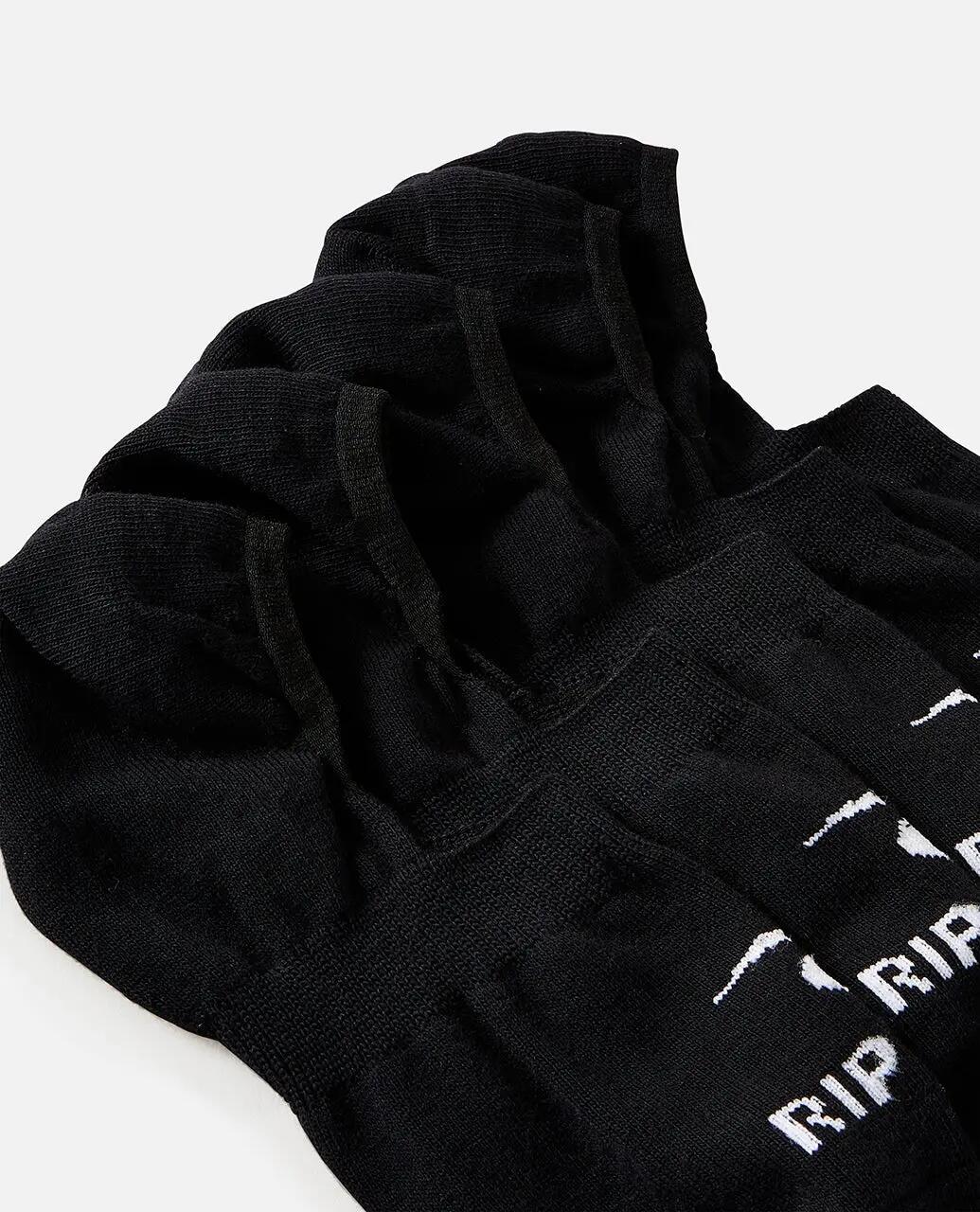 Meias Homem invisíveis pack de 5 - Black 2/4