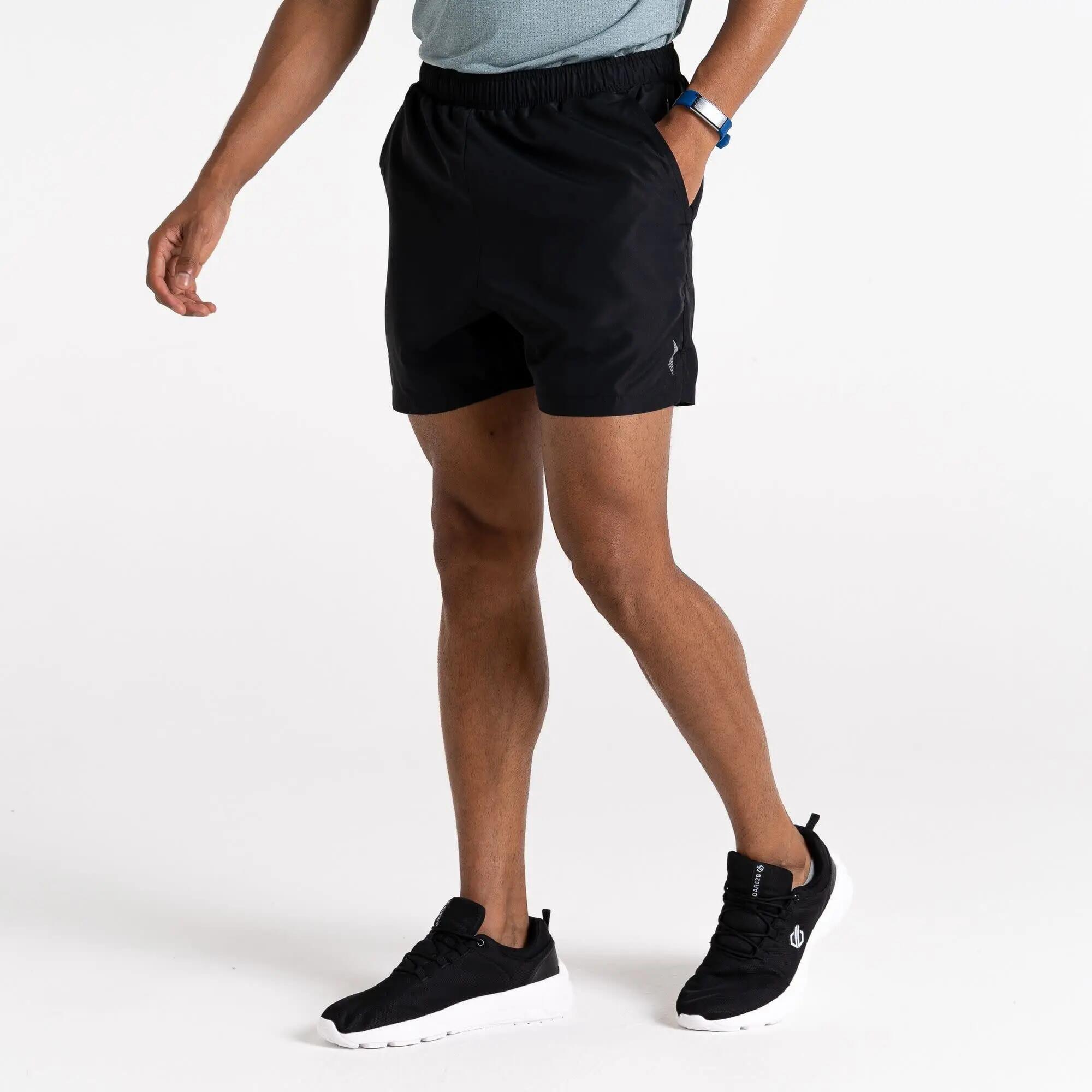 Pantaloncini sport uomo Work Out Short - nero 5/7