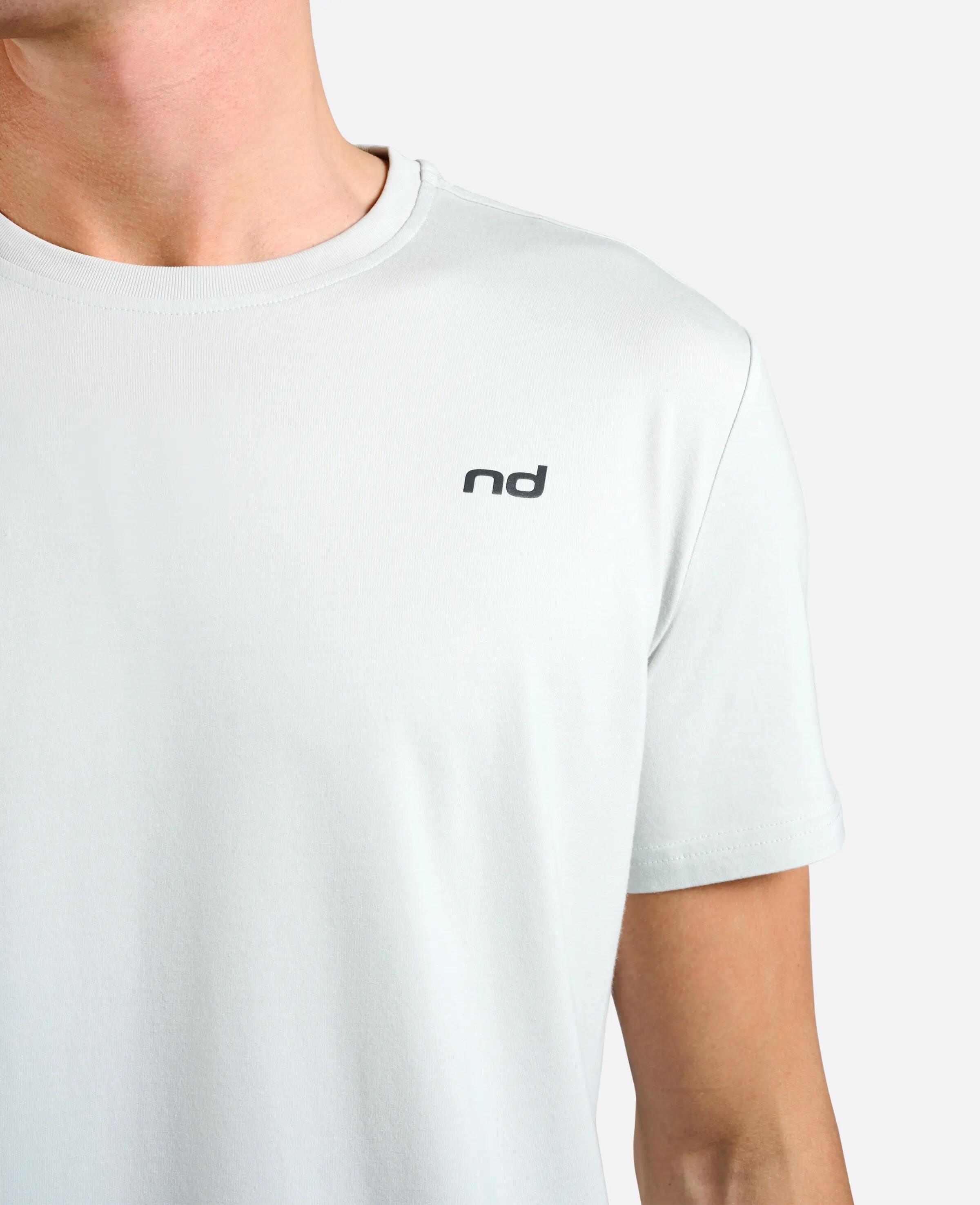 T-shirt de Homem "Bamboo Tee" Ténis/Padel Cinzento Claro 2/4