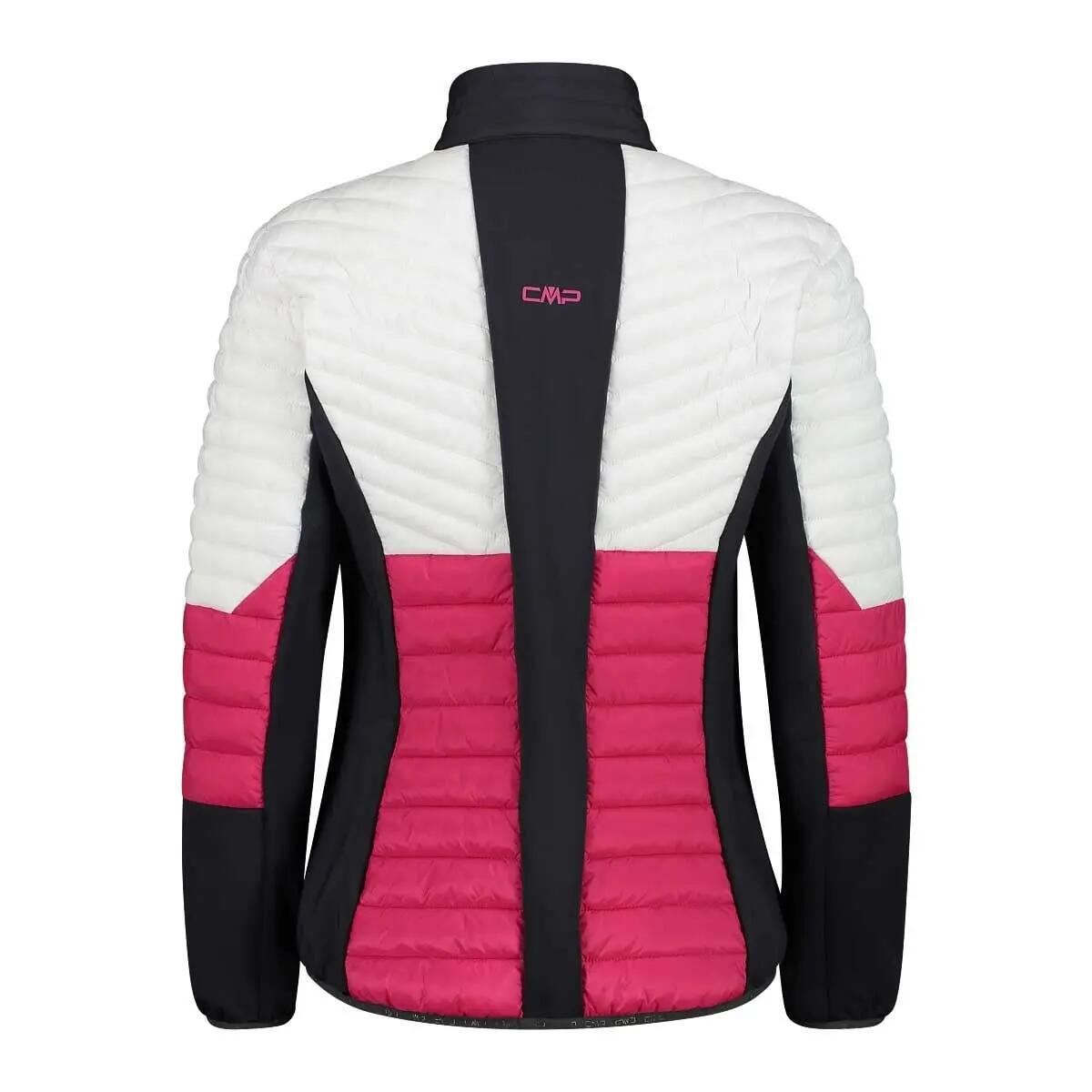 Jas bergwandelen Dames Hybrid Jacket - roze 3/4