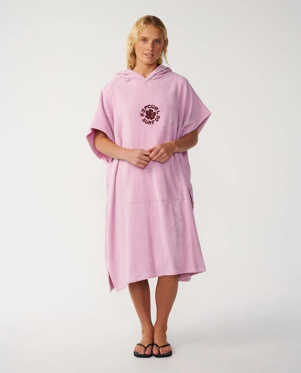 Poncho da surf Donna Icons - Mauve 4/4