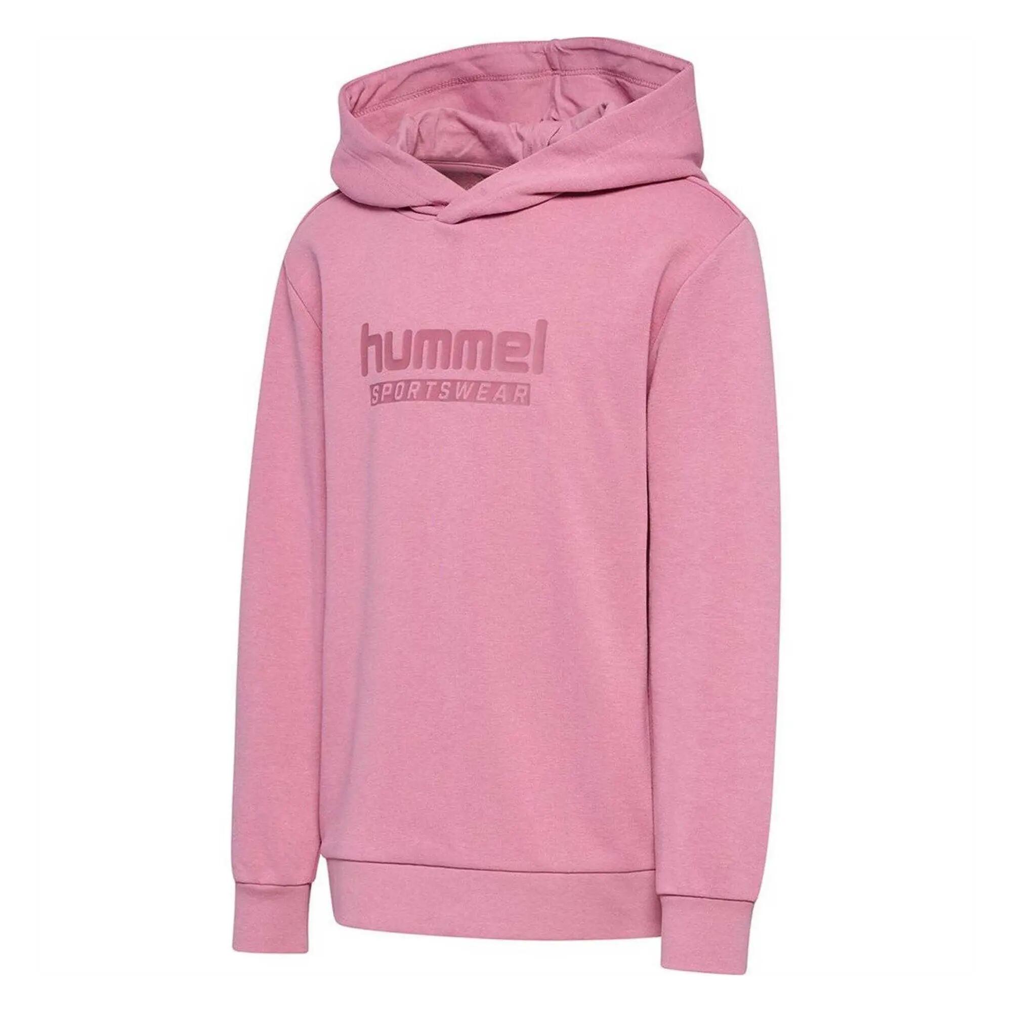 "Base" Kapuzenpullover für , Loopback Mädchen Pink 3/4