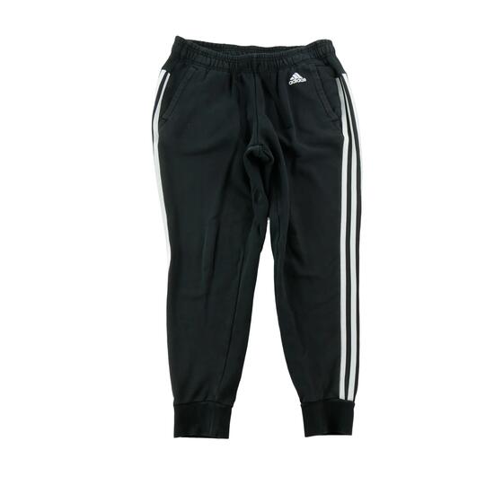 Damen Joggings Hose Tapered Schnitt Schwarz