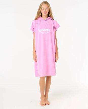 Poncho surf Fille Classic Surf - Blue