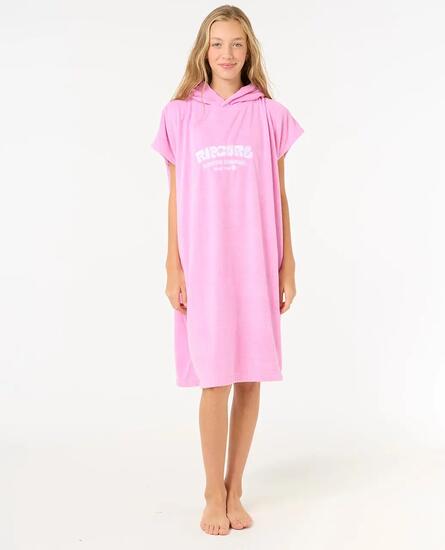 Poncho surf Fille Classic Surf - Pink