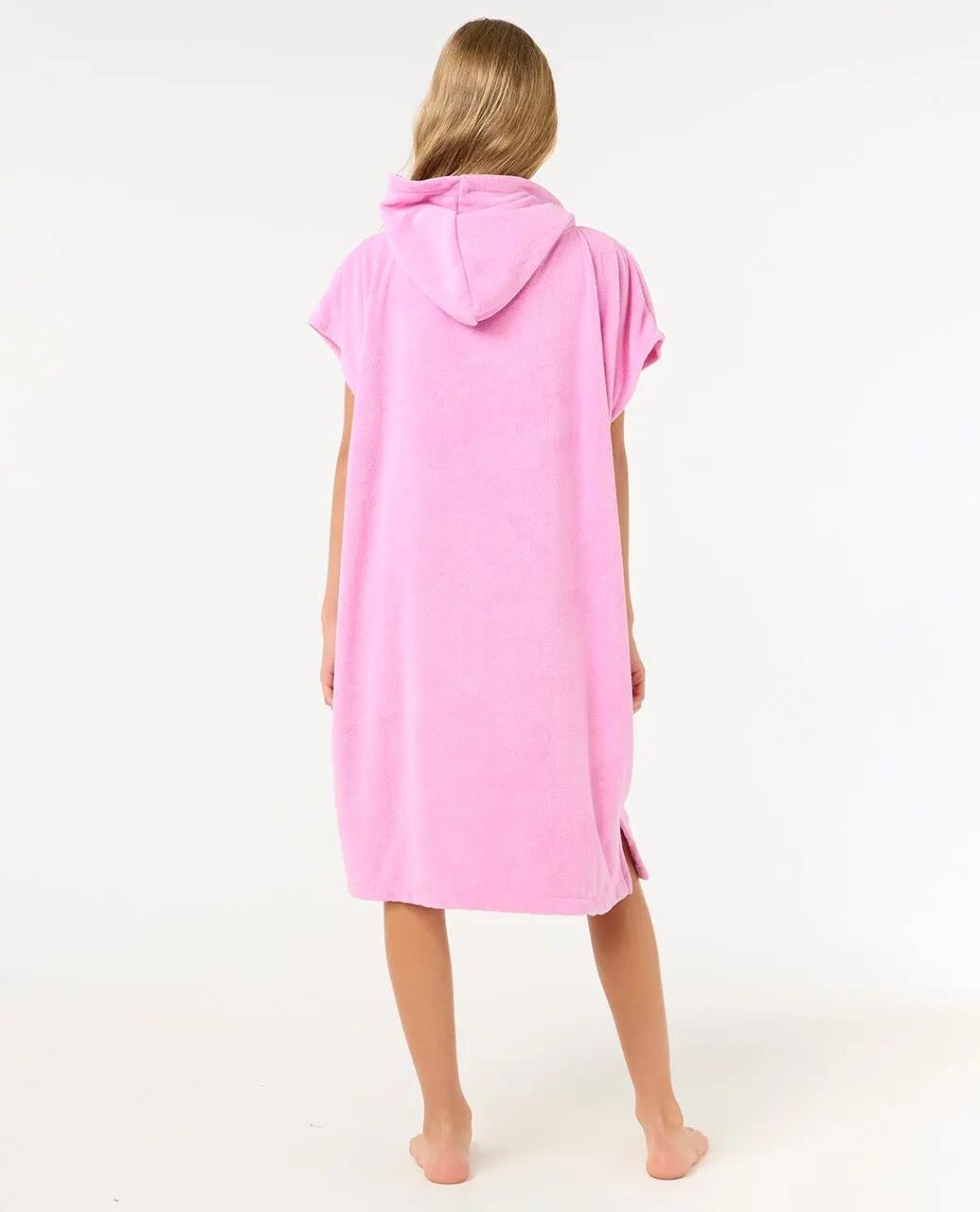 Poncho de surf Rapariga Classic Surf - Pink 3/6