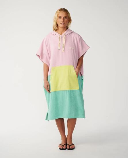 Poncho surf Femme Premium Surf - Light Lilac