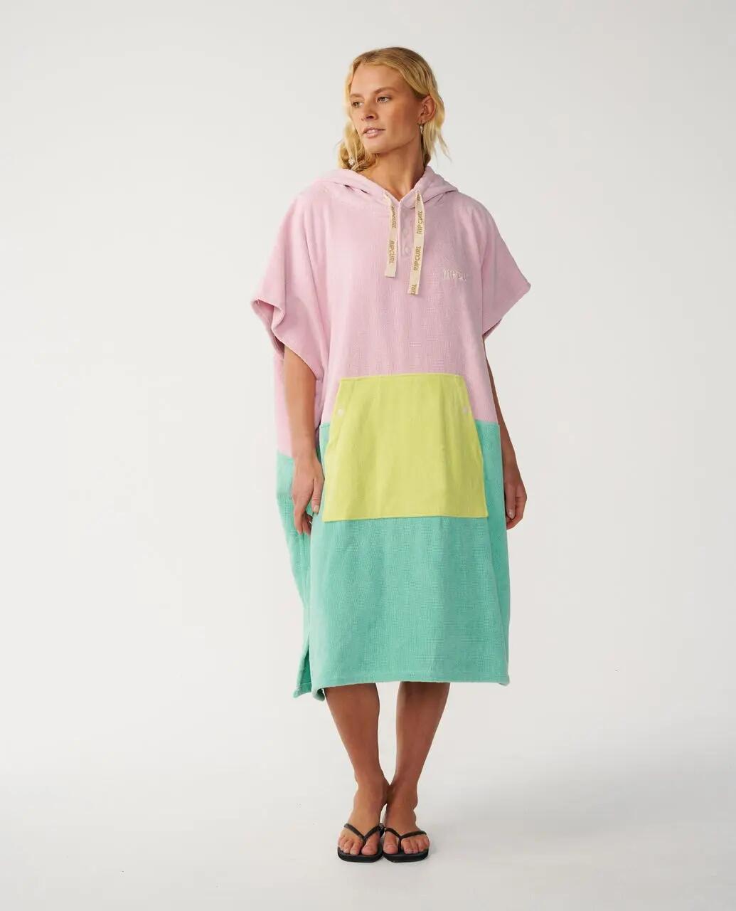Surfponcho Dames Premium Surf - Light Lilac 7/7