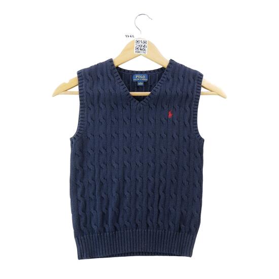 Refurbished - Jungenpullover Zopfmuster V-Ausschnitt - Wie neu