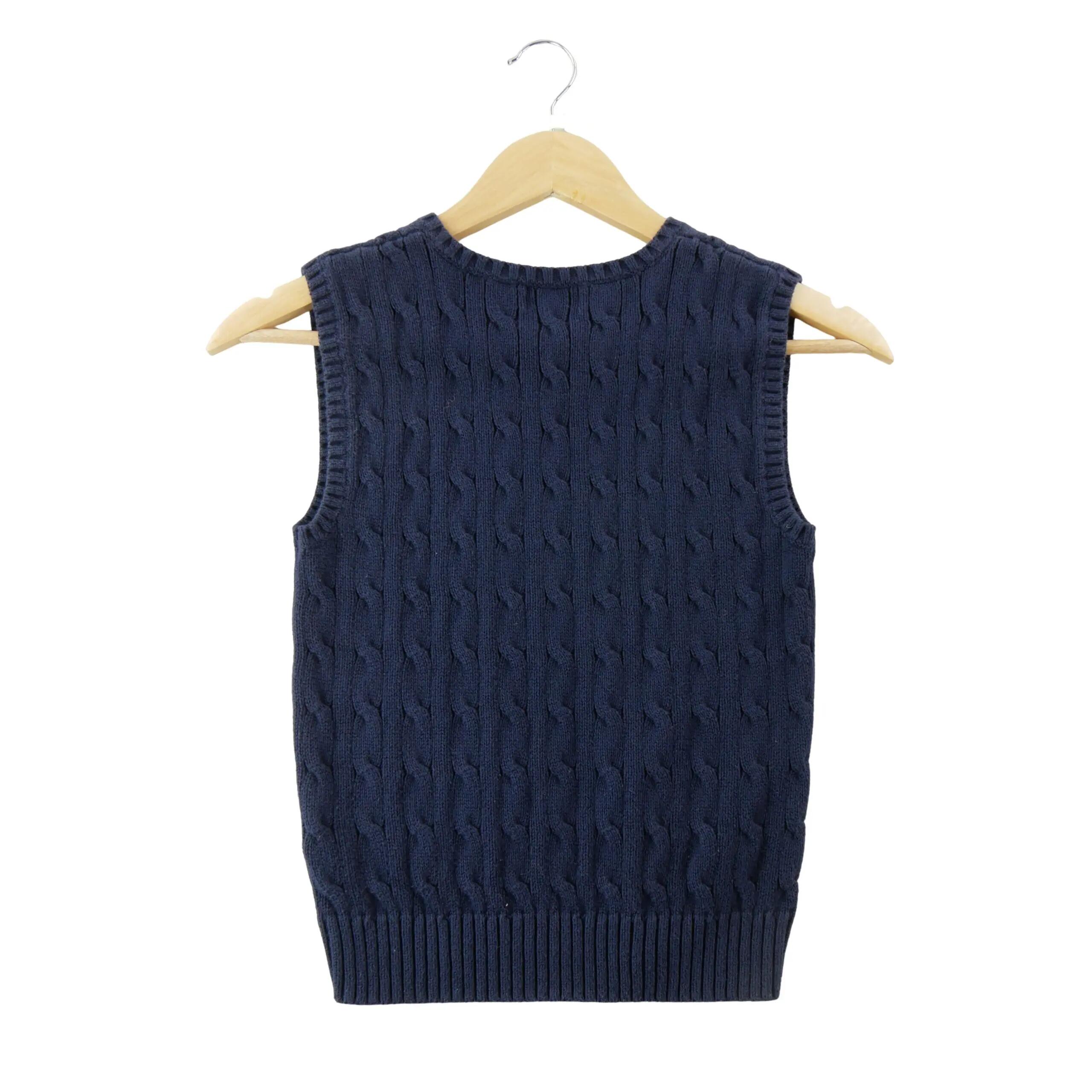 Seconde vie - Pull Garçon Maille torsadée Col V - Excellent 2/5
