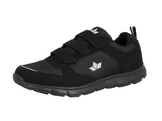 Chaussure sport LICO Lionel V homme noir nylon velcro